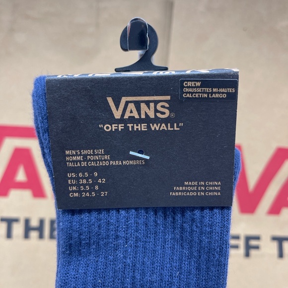 VANS "Off The Wall" socks 
New with the tag authentic Vans socks (1 pair) - Picture 13 of 16